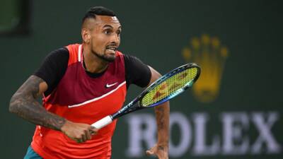 'Be quiet': Kyrgios hits out at fan behaviour during Indian Wells defeat