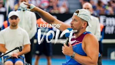 Dylan Alcott - 'The future is definitely bright for wheelchair tennis' - Legends' Voice - eurosport.com - Australia - India - Melbourne