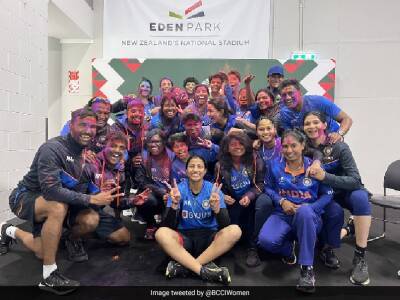 Women's World Cup: Team India Celebrate Holi In Auckland Before Australia Clash