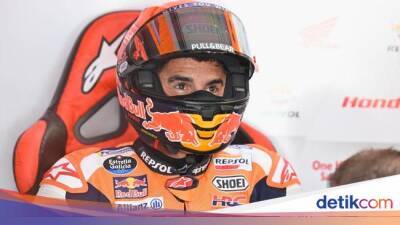 Marc Marquez - Fabio Quartararo - Franco Morbidelli - Enea Bastianini - Sirkuit Mandalika - Motogp Mandalika - Jatuh di Sirkuit Mandalika, Marc Marquez Baik-baik Saja - sport.detik.com