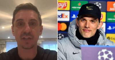 Gary Neville makes Thomas Tuchel prediction as Man Utd attempt to poach Chelsea manager