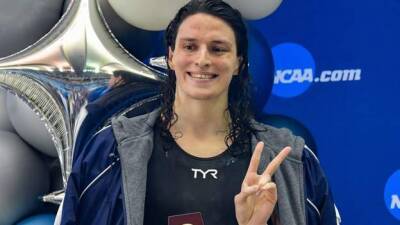 Lia Thomas becomes first known transgender athlete to win NCAA swimming title