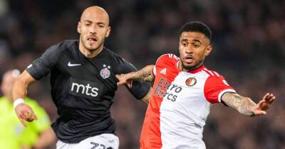 Mikel Arteta - Watch: Arsenal’s Reiss Nelson scores with cool finish for Feyenoord - msn.com - Britain - Germany - Serbia