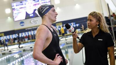 Trans swimmer Lia Thomas creates history in US event