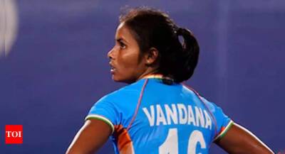 Paris Olympics - Star women's hockey striker Vandana eyeing gold in Asian Games - timesofindia.indiatimes.com - Netherlands - Spain - China -  Tokyo - India
