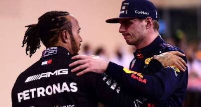 Max Verstappen tells Lewis Hamilton to get over 2021 title loss - 'He's won seven'
