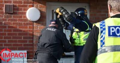 Police seize £104,000, flash watches, cars, knives, a Samurai sword and arrest FIFTY in huge gang raids - manchestereveningnews.co.uk - Birmingham - county Chester