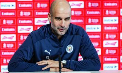 ‘It’s possible’: Pep Guardiola on Manchester City’s push for Treble