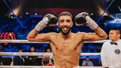 Shabaz Masoud: Britain’s fast-rising super-bantamweight delivers statement of intent by stopping Yoann Boyeux in Dubai