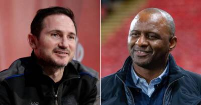 Frank Lampard - Patrick Vieira - Roy Hodgson - 'Your name doesn't matter!' Patrick Vieira warns Frank Lampard ahead of FA Cup clash - msn.com - New York -  New York