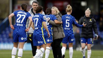 Emma Hayes says Chelsea Women carrying on as normal amid off-pitch uncertainty