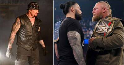 The Undertaker has predicted the winner of Brock Lesnar v Roman Reigns at WWE WrestleMania