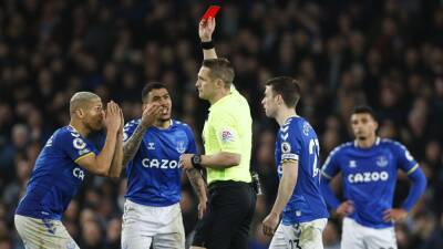 Everton fail in appeal against Allan’s red card during Newcastle win