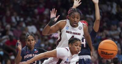 Record-setting defense leads S Carolina women to 79-21 win