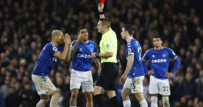 Frank Lampard - Bill Kenwright - Paul Tierney - Craig Pawson - Mike Riley - Chris Kavanagh - Everton suffer blow as Allan red card appeal rejected - msn.com - Manchester - Brazil