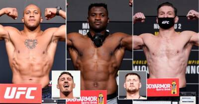 Ngannou, Gane, Miocic: UFC heavyweights ranked as Tom Aspinall prepares to face Alexander Volkov