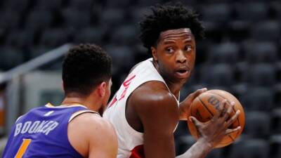 Raptors' Anunoby out at least another week with fractured finger