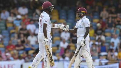 Jermaine Blackwood - Kraigg Brathwaite - 2nd Test, Day 3: Kraigg Brathwaite, Jermaine Blackwood Centuries Lift West Indies vs England - sports.ndtv.com