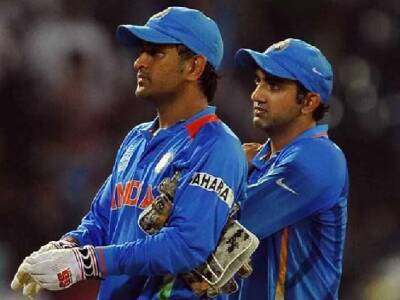 "Can Say It Anywhere": Gautam Gambhir Rubbishes Rumoured Rift With MS Dhoni