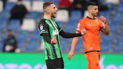 Roberto Mancini - Gianluca Scamacca - El Sassuolo arrolla al Spezia - en.as.com