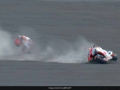 Marc Marquez Suffers Nasty Fall In Dramatic Indonesia MotoGP Practice