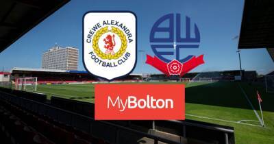 Crewe Alex vs Bolton Wanderers LIVE: Early team news, build-up, match updates and reaction