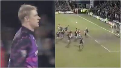 FA Cup: Peter Schmeichel's incredible disallowed goal for Man Utd