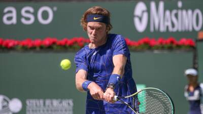 'We want to do our job' - Russia's Andrey Rublev says sport should be outside of politics after UK minister's comments