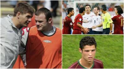 England: What Steven Gerrard said to Wayne Rooney after Cristiano Ronaldo's wink