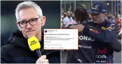 Max Verstappen - Lewis Hamilton - Michael Masi - Gary Lineker - Gary Lineker reacts to FIA report into Abu Dhabi GP controversy - givemesport.com - Abu Dhabi - county Lewis -  Hamilton - county Hamilton