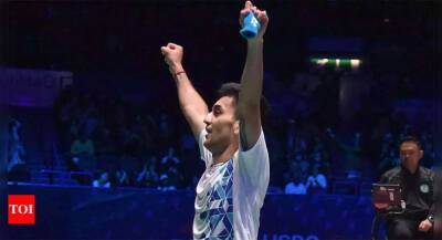 Lee Zii Jia - Lakshya Sen enters final of All England Open Championships - timesofindia.indiatimes.com - Germany - India - Malaysia