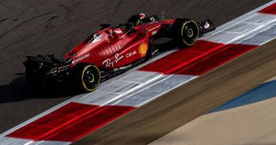 F1 Bahrain GP qualifying results: Leclerc beats Verstappen to pole