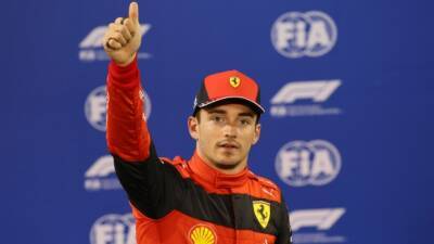 Leclerc stuns Verstappen, takes pole at Bahrain Grand Prix