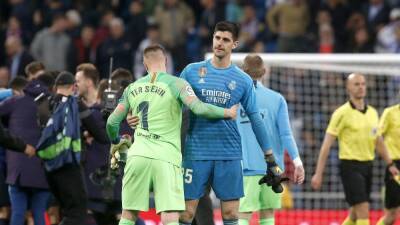 Courtois retrata a Ter Stegen - en.as.com