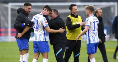 Soccer-Hertha grab first win in 10 while new coach Magath absent with COVID