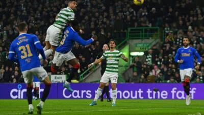Tom Rogic - Callum Hendry - Dundee United - Giakoumakis hat-trick sends Celtic six points clear - channelnewsasia.com - Scotland - county Lewis - county Ross