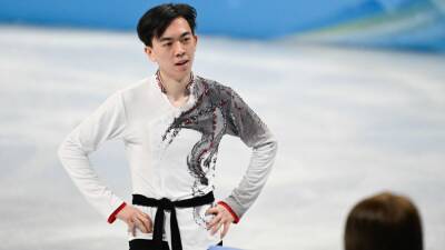 Vincent Zhou, denied an Olympic chance, puts his skates back on