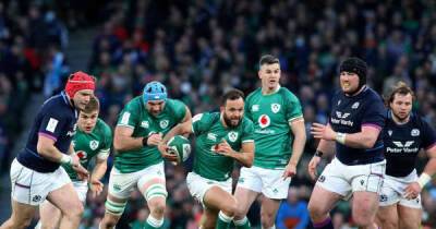 Gregor Townsend - Jonny Gray - Finn Russell - Blair Kinghorn - Andy Farrell - Ireland vs Scotland LIVE: Six Nations rugby latest score and updates as Ireland keeping title hopes alive - msn.com - France - Italy - Scotland - Ireland - county Jack -  Dublin - county Henderson