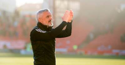 Jim Goodwin - Vicente Besuijen - Jim Goodwin reveals the Aberdeen dressing room message every player heard before rousing Hibs win - dailyrecord.co.uk - county Lewis