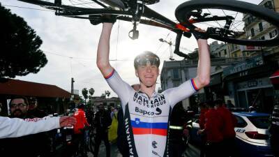 Matej Mohoric’s monumental Milan-San Remo victory shows Tadej Pogacar and Primoz Roglic are human after all