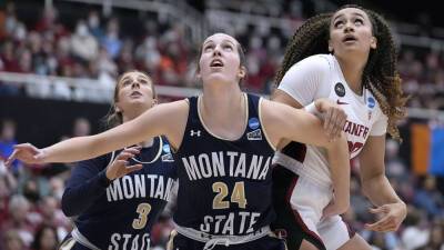 Brittney Griner - Candace Parker - March Madness 2022: Francesca Belibi dunk highlights No. 1 Stanford rout of Montana State - foxnews.com -  Montana - state California - county Taylor