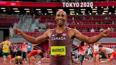 Canada's Warner wins heptathlon gold at world athletics indoor championships
