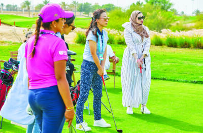 Charles Leclerc - A cheerful ladies golf day in King Abdullah Economic City - arabnews.com - Britain - Dubai - Saudi Arabia - Bahrain -  Jeddah - county King