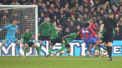 Jairo Riedewald helps Crystal Palace scrape past Stoke into FA Cup quarter-finals