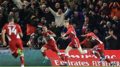 Middlesbrough Shock Tottenham, Manchester City Ease Into FA Cup Quarters