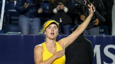 Ukrainian tennis players Elina Svitolina and Dayana Yastremska emotional after WTA Tour wins