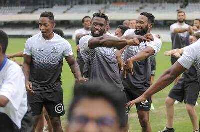Siya Kolisi - WATCH | Sharks and Drakensberg Boys Choir dance video guaranteed to brighten up your day - news24.com