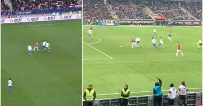 Amine Gouir's insane assist for Nice is even better filmed by a fan inside the stadium - msn.com - France