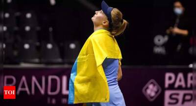 Ana Bogdan - Ukraine's Dayana Yastremska claims emotional win in Lyon WTA event - timesofindia.indiatimes.com - Russia - France - Ukraine - Romania - county Lyon