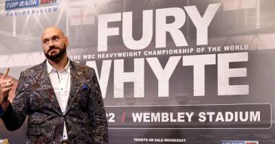 Tyson Fury tickets LIVE sale time, prices and how to buy for Dillian Whyte fight at Wembley